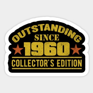 Outstanding Since 1960 Sticker